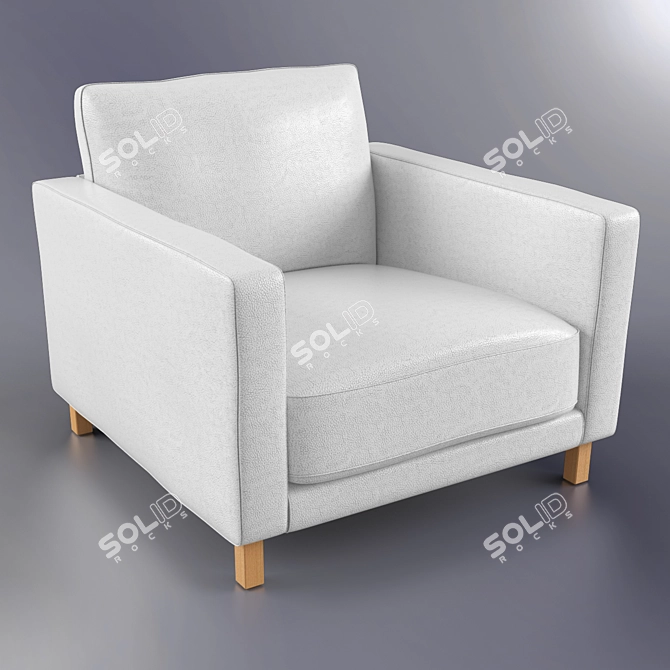 Classic Comfort: IKEA Karlstad Sofa 3D model image 1