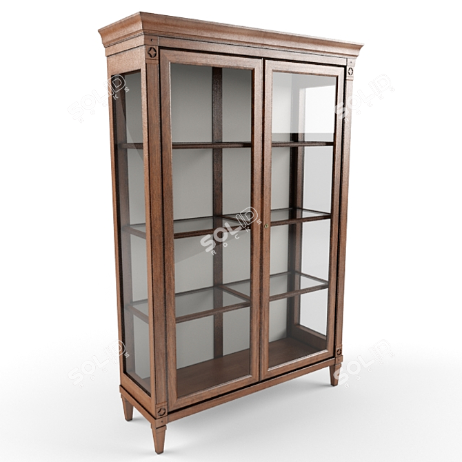 Corte Ricca Wardrobe: Elegant and Functional 3D model image 1