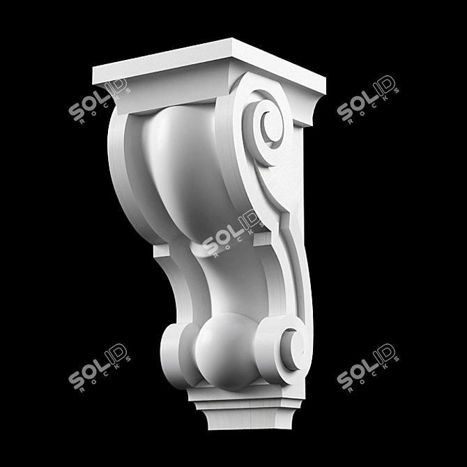 Title: CNC Machine Model Bracket 3D model image 1