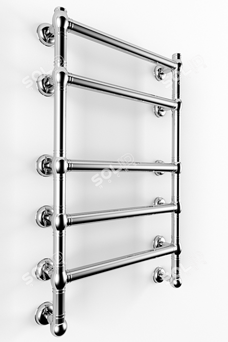 Sleek Margaroli Towel Warmer 3D model image 1