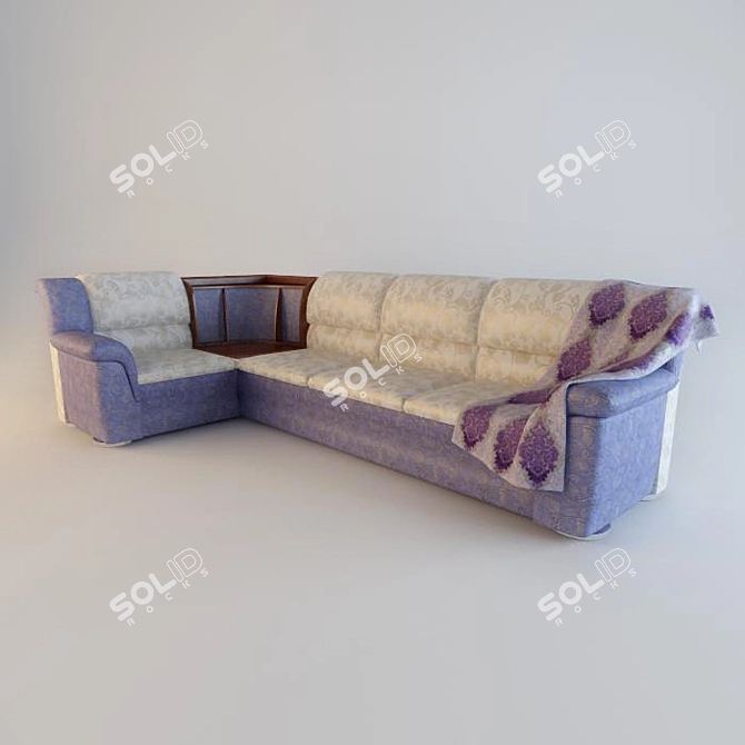 Madrid Modular Sofa - Asgard Furniture 3D model image 1