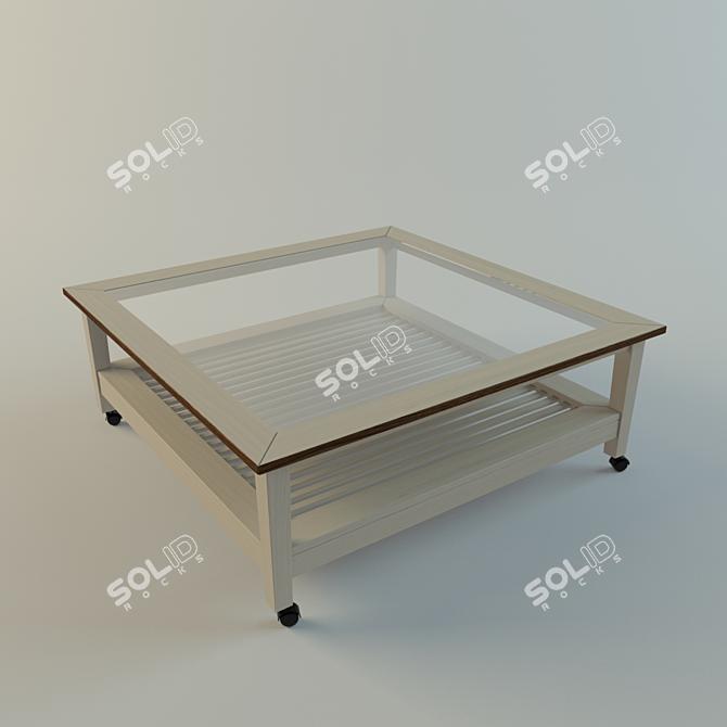 Modern Coffee Table 3D model image 1