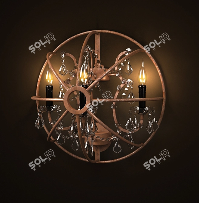 Restoration Hardware Ceiling Light 3D model image 1