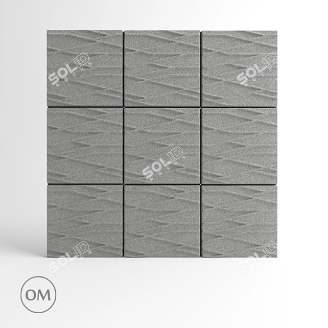 OM Acoustic Panel: Enhance Your Sound Experience 3D model image 1