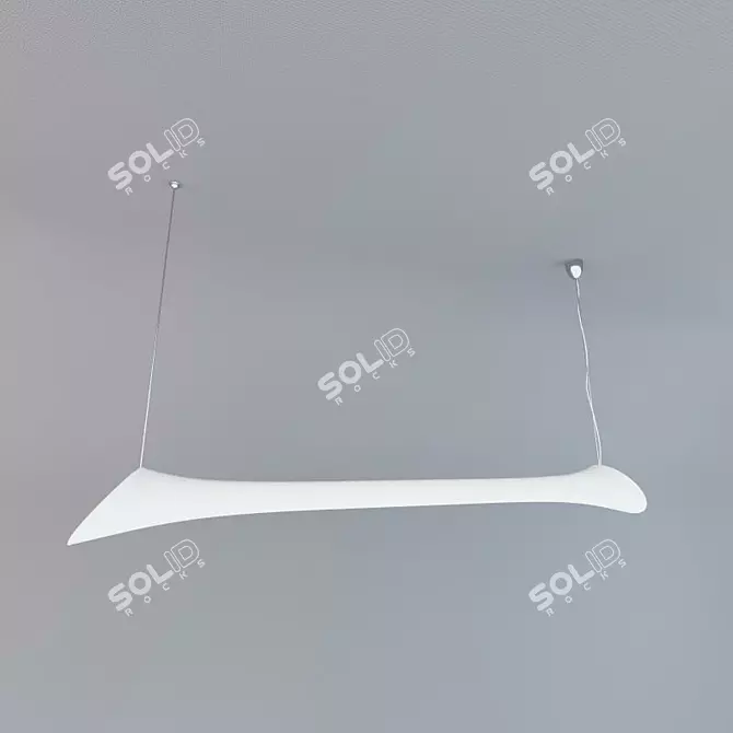 Elegant LEPANTO Ceiling Light 3D model image 1