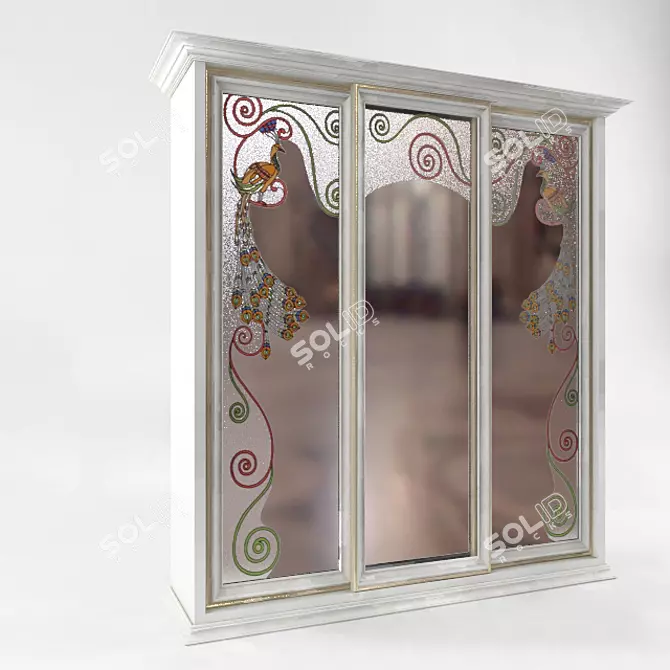 Cabinet with a stained-glass window bird Bonarty

Stained-Glass Bird Cabinet 3D model image 1