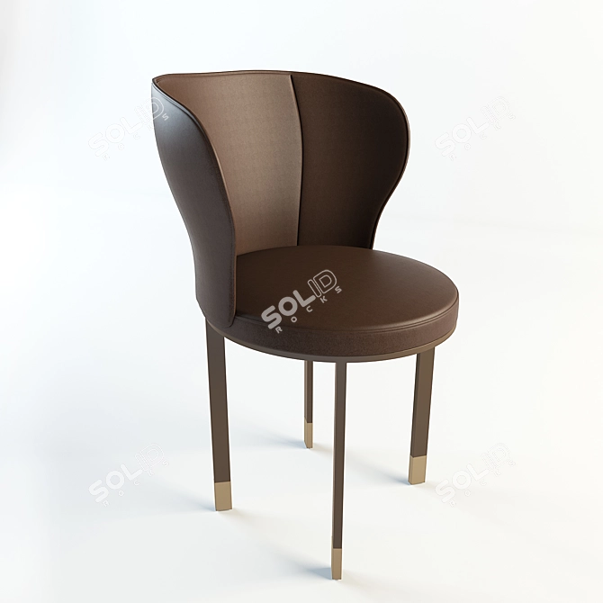 Giorgetti Ode Chair - Modern Elegance 3D model image 1