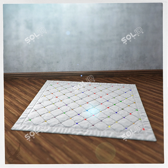 Luxurious Indulgence Rug 3D model image 1