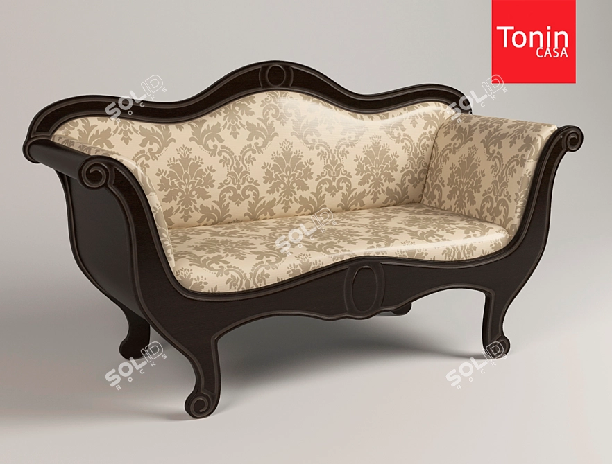 Glamour Sofa by Tonin Casa 3D model image 1