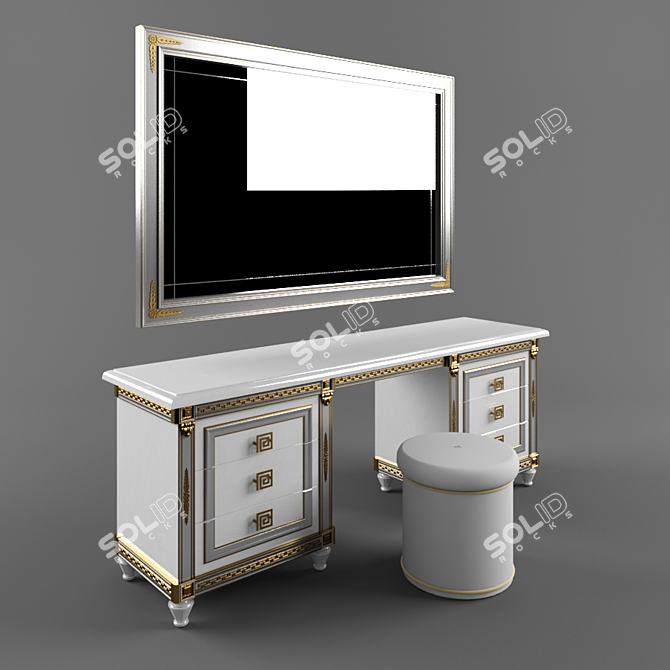 Arredo Classic Liberty Vanity Set 3D model image 1