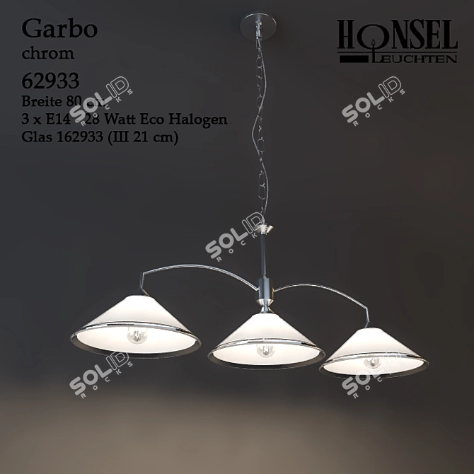 Honsel 62933: Elegant Lighting Solution 3D model image 1