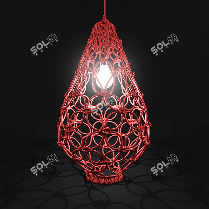 Artisan Crafted Pendant Lighting 3D model image 1