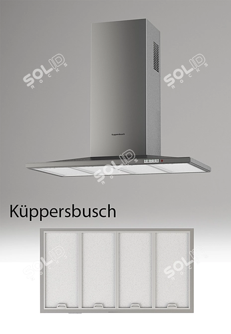 Kuppersbusch KD 9450 Hood Extractor 3D model image 1