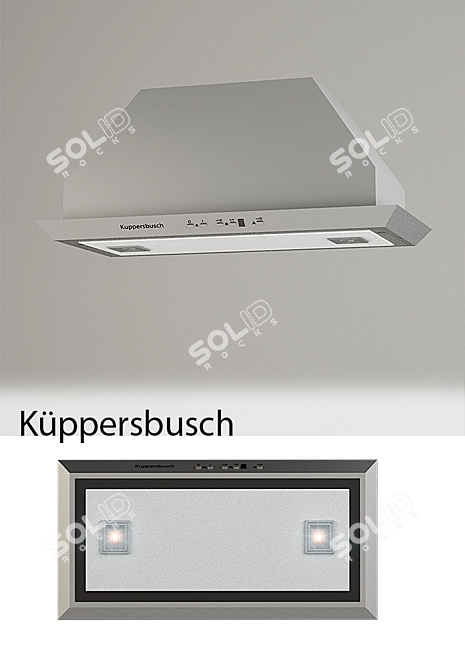 Kuppersbusch LB 6700E Extractor: Built-in Efficiency 3D model image 1