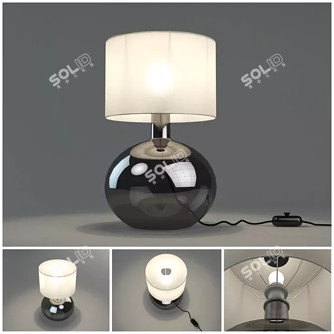  Scandinavian Style Table Lamp, IKEA 3D model image 1