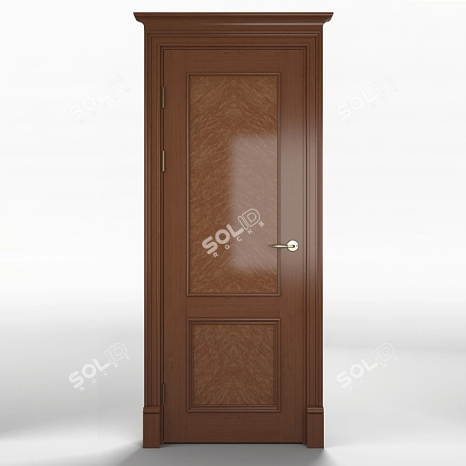 Elegant Kronos K2 Door 3D model image 1