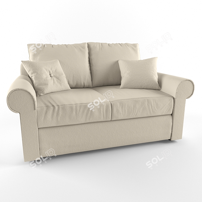 Elegant Dolcezia Sofa: Perfect Comfort 3D model image 1