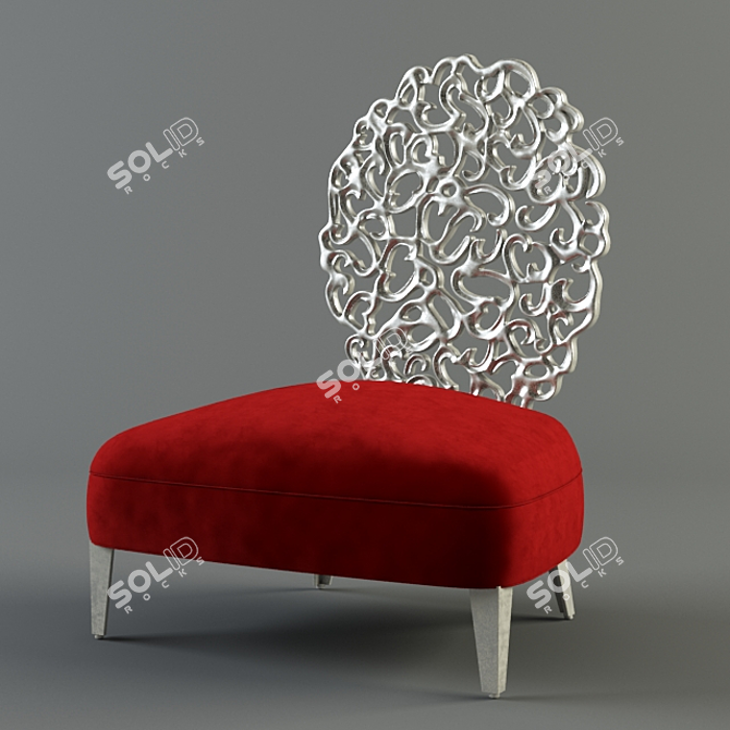 Title: Luxurious Christopher Guy Chair 3D model image 1