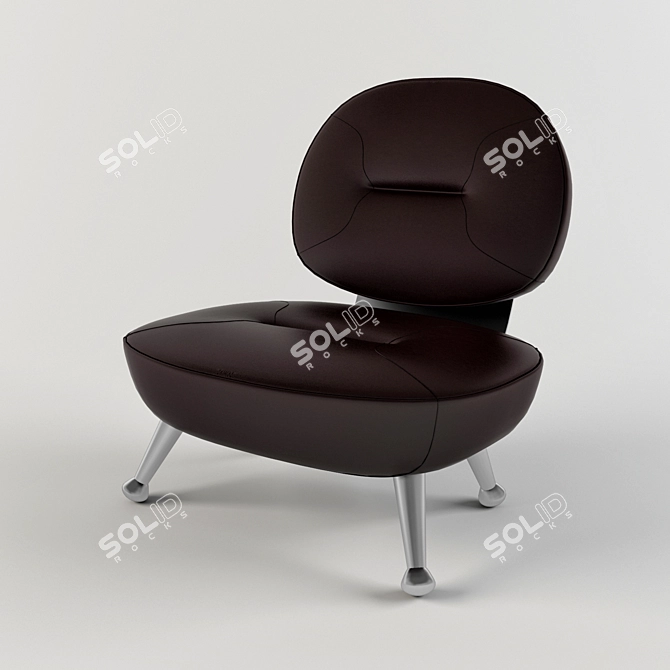 Photorealistic Armchair 3D model image 1