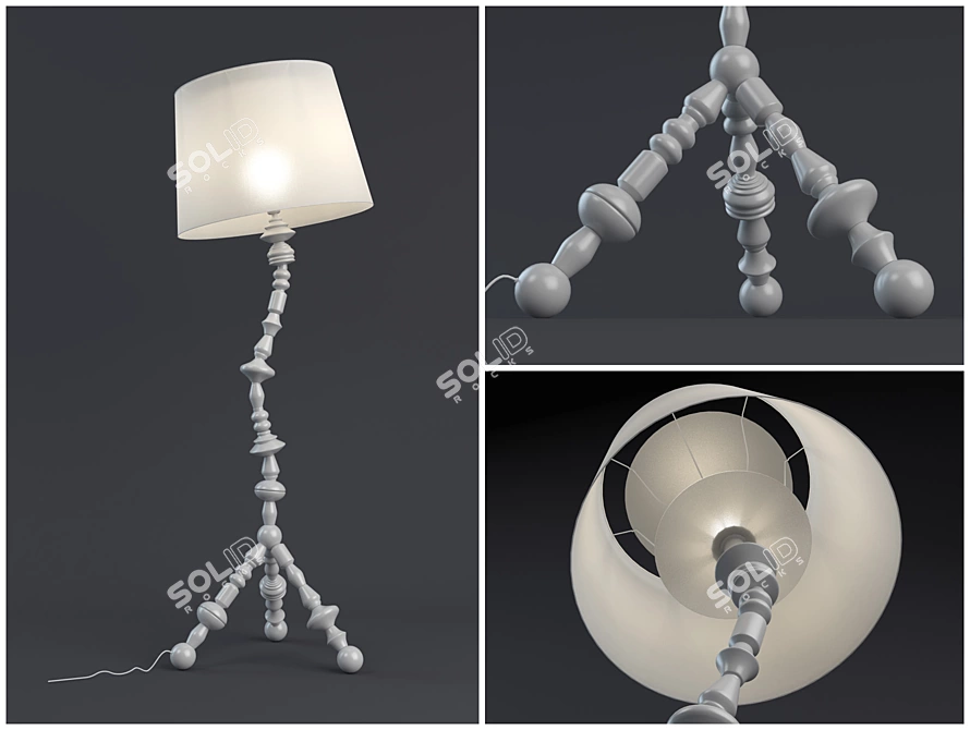  IKEA PS SVARVA - Modern Pendent Lamp 3D model image 1