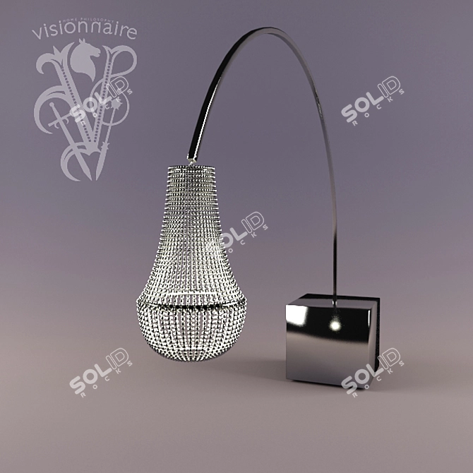 Graal Luxury Floor Lamp 3D model image 1