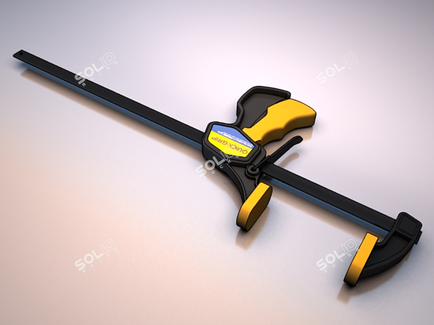 Versatile Clamp: Secure and Reliable 3D model image 1