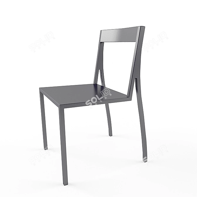 Nendo x Moroso: Heel Chair 3D model image 1