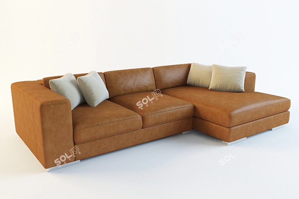 Luxurious Valmori Marlene Sofa 3D model image 1
