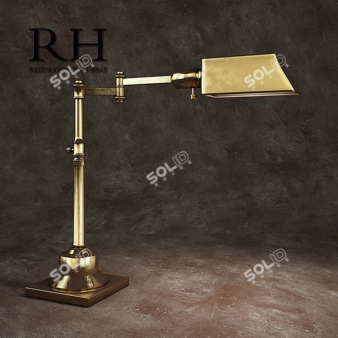 Elegant Restoration Hardware - 16,25 sq. cm, 49,4 H 3D model image 1