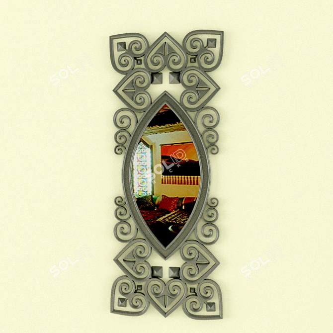 Reflective Beauty Mirrors 3D model image 1