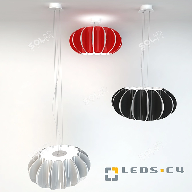 Suspended Chandelier 3D model image 1