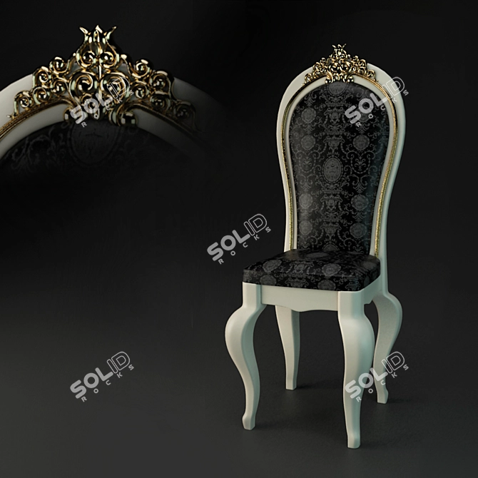ErgoMax Comfort Chair 3D model image 1