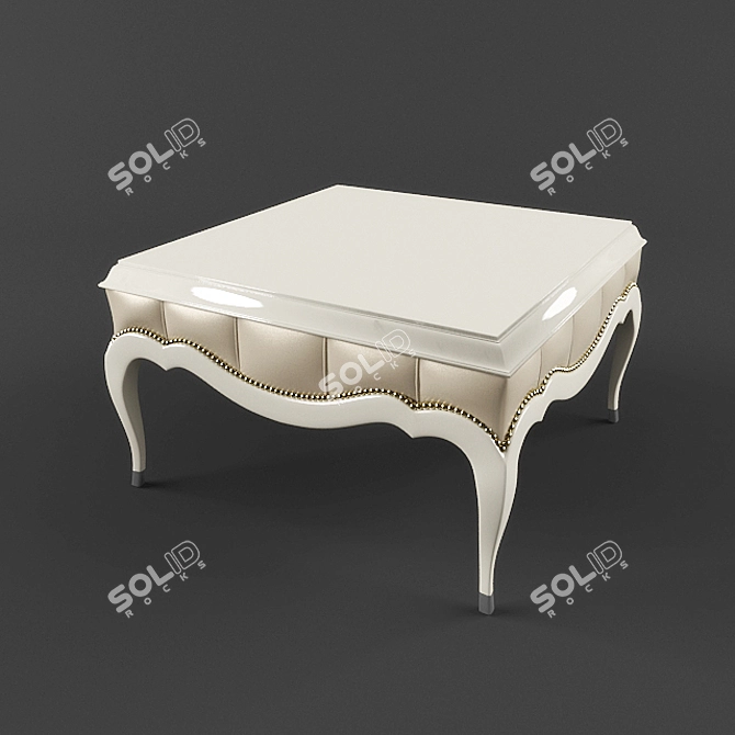Luxury Bruno Zampa Ego Coffee Table 3D model image 1