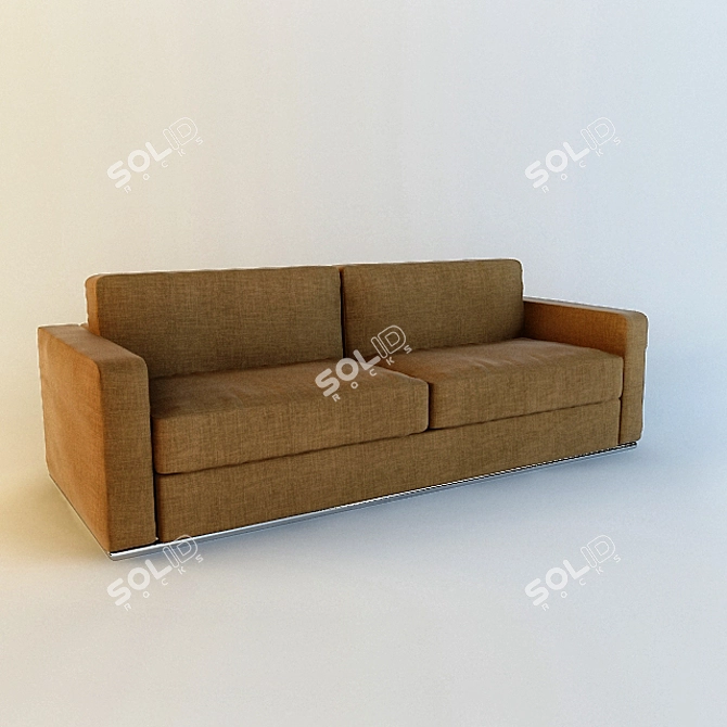 Modern Photo-Inspired Sofa 3D model image 1