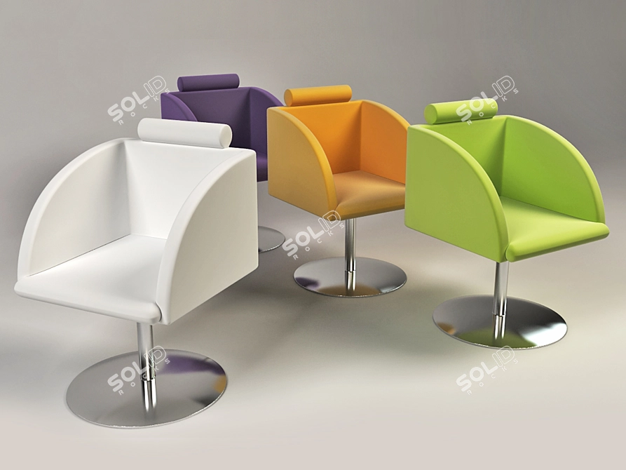 Comfortable Compar Happy Chair 3D model image 1
