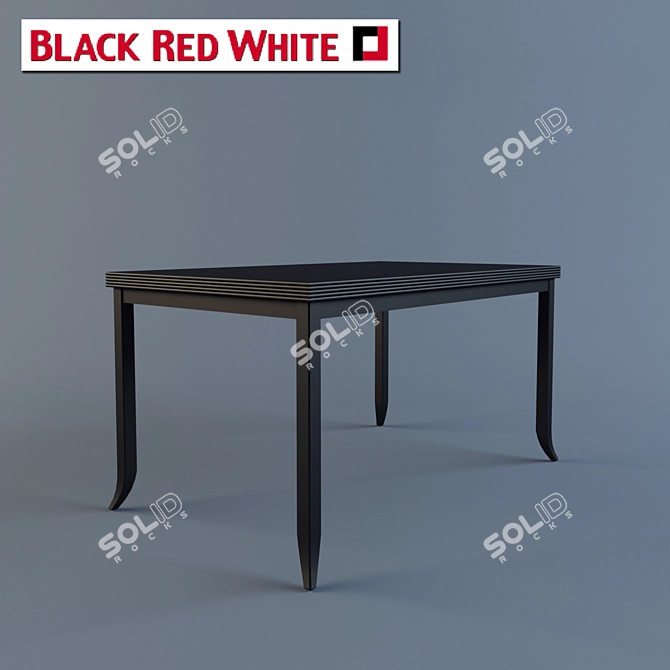 Sicret STO 150: Stylish, Versatile Table 3D model image 1