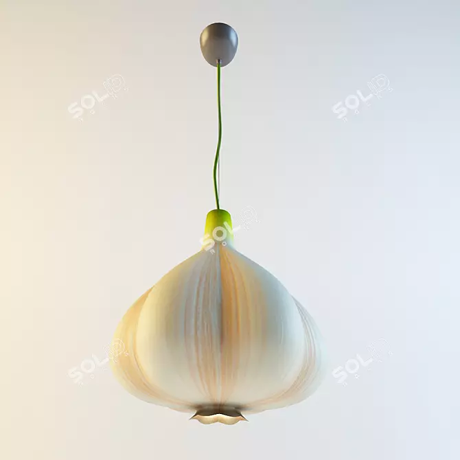 Garlic Glow Lamp 3D model image 1