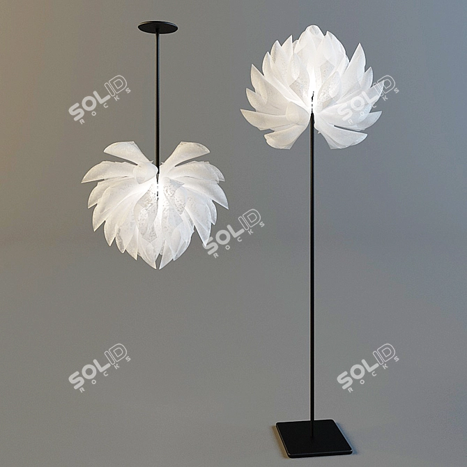 IllumiSphere Pendant Light 3D model image 1