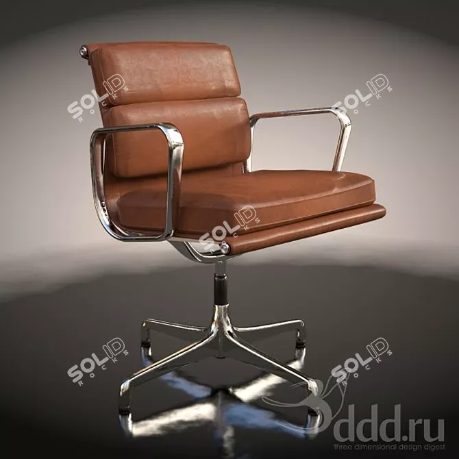 Herman Miller Eames Soft Pad 3D model image 1