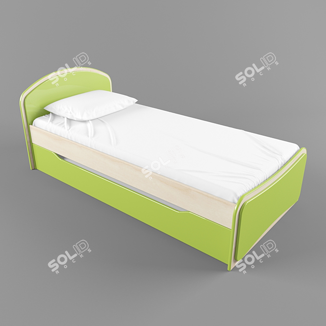 Versatile Combi Bed - Neman-MN-211-09 3D model image 1
