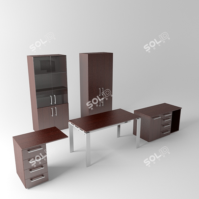 Sprint-Lux: Versatile Office Furniture 3D model image 1