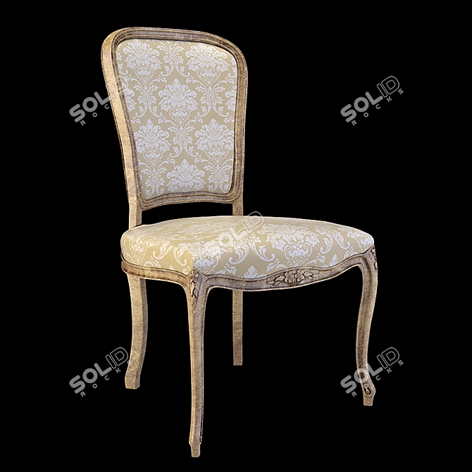 Elegant Picasso Dining Set 3D model image 4