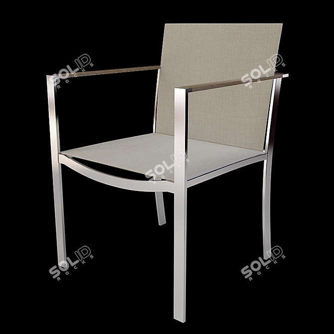 Luxury Outdoor Chair: Royal Botania O-ZON 3D model image 2