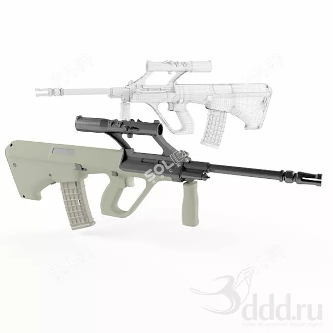 Ultimate Tactical Firepower 3D model image 1