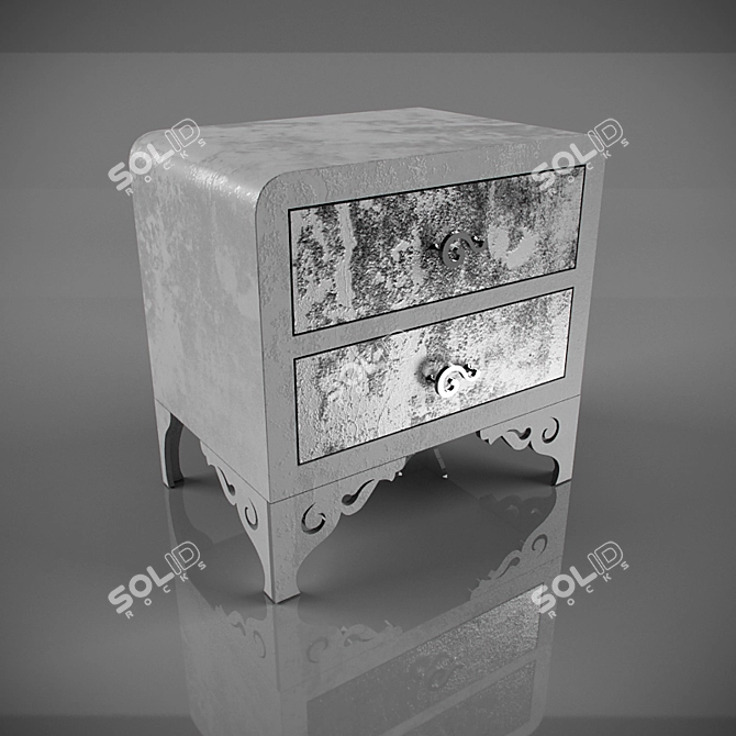 Bova Philadelphia Nightstand 3D model image 1