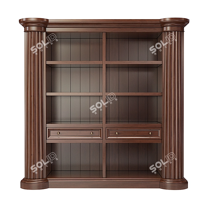 Canova&Rialto Bookcase: Modern and Stylish 3D model image 3