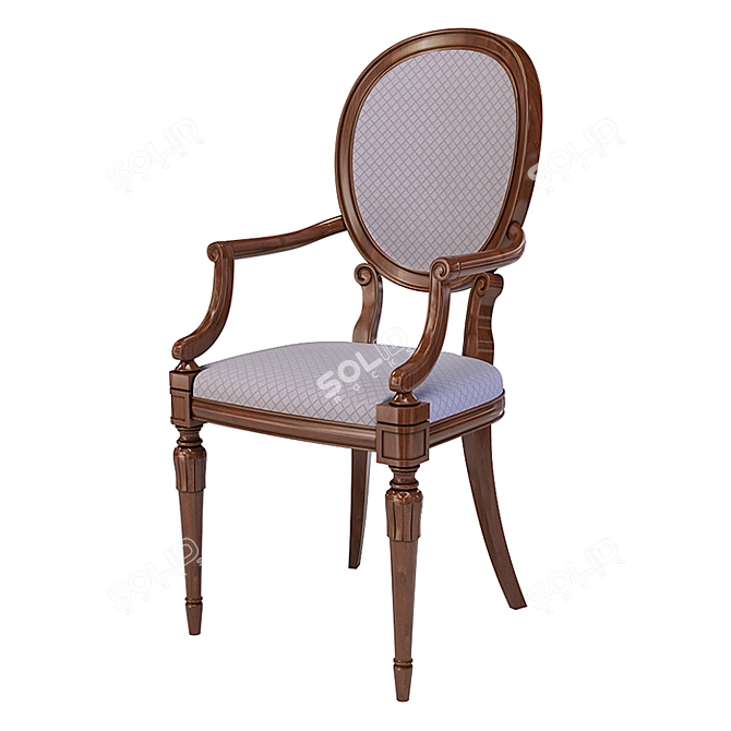 Modern Canova Chair (90.986) 3D model image 2