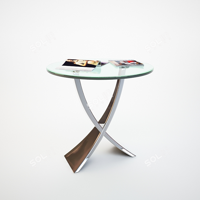 Title: Modern Coffee Table 3D model image 1