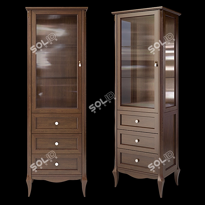Elegant Epoque Plutone Furniture Set 3D model image 5