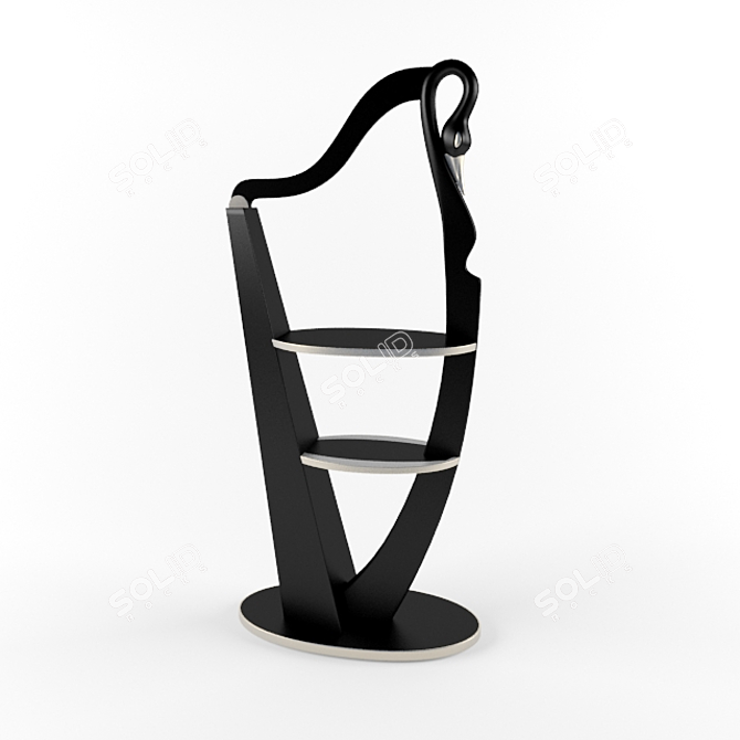 Harmony Harp Shelf 3D model image 1